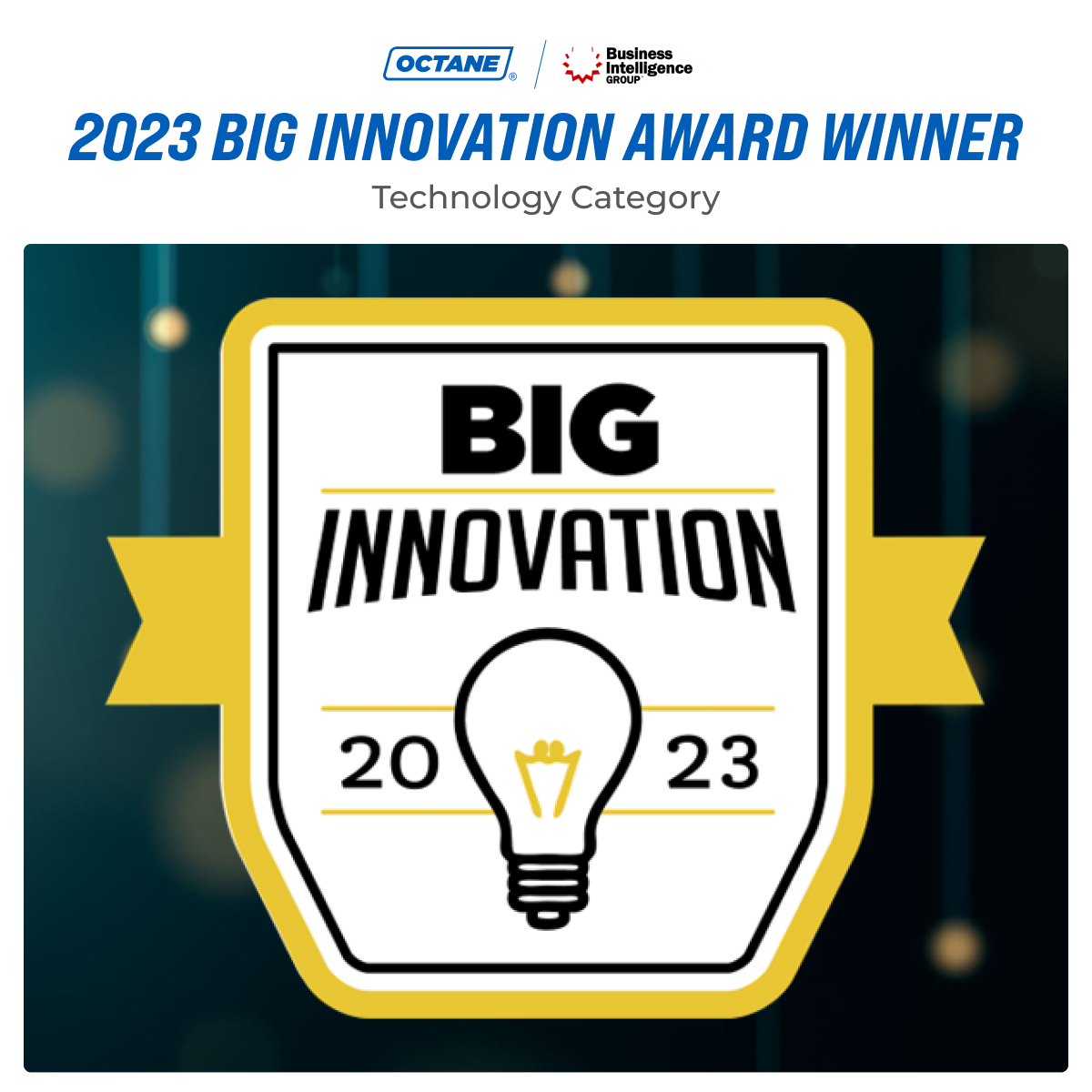 BIG Innovation Award - Technology Category
